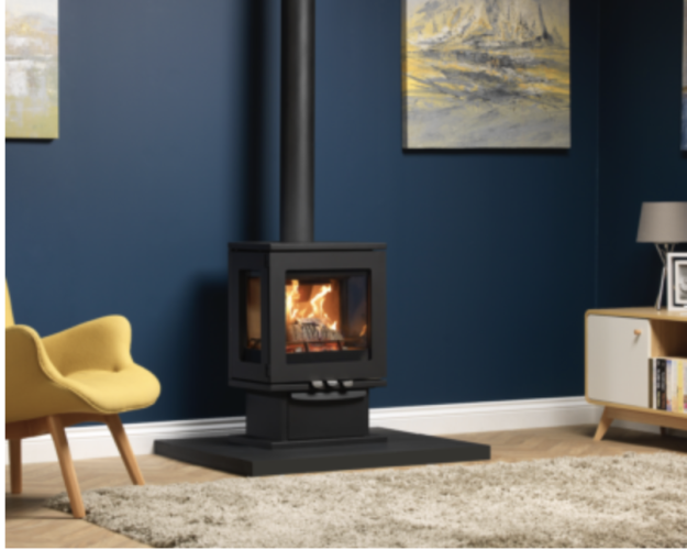 Purevision Linear LPV5 3 Sided Stove